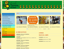 Tablet Screenshot of escolateresaaltet.cat